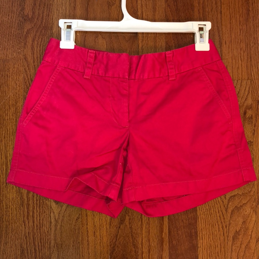 Vineyard vines 00 hot pink shorts 4’ inseam